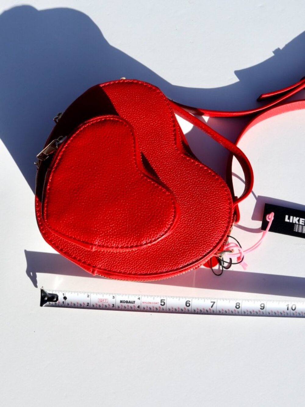 NWT Like Dreams Red Heart Crossbody Bag - Picture 5 of 8